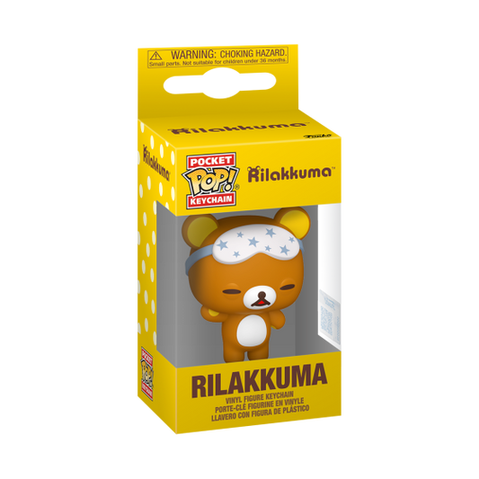 Rilakkuma - Korilakkuma Sleepy Funko Pop! Keychain Vinyl Figure