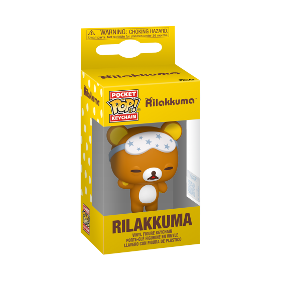 Rilakkuma - Korilakkuma Sleepy Funko Pop! Keychain Vinyl Figure