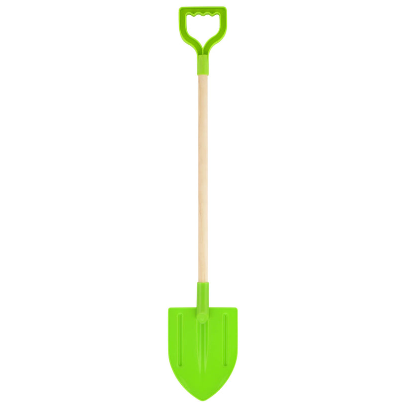 28" Wood Shaft Shield Spade Assorted - Image