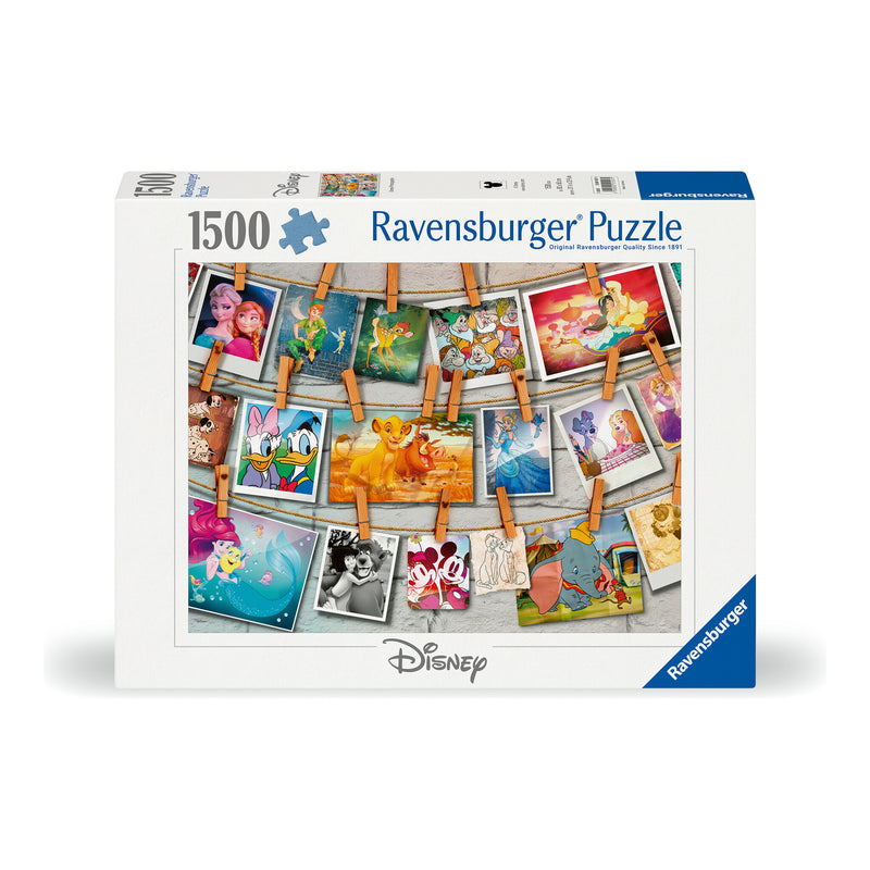 Disney Photographs 1500 Piece Jigsaw Puzzle