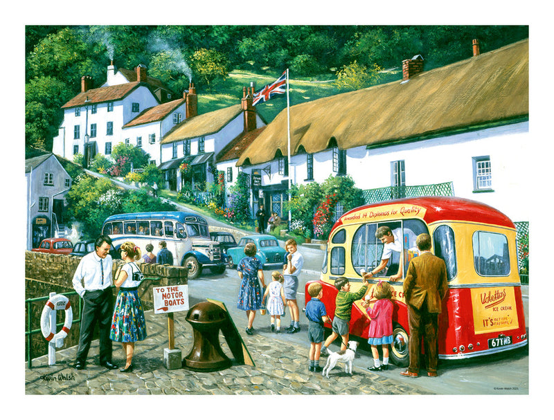 Happy Days No.8, Holidays 4x 500 Piece Jigsaw Puzzles