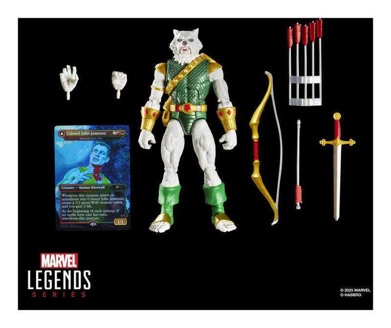 Marvel Legends Series Magic: The Gathering Man-Wolf - Image