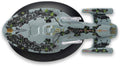 Assimilated U.S.S. Voyager Model Diecast Ship BONUS ISSUE (Eaglemoss / Star Trek), in display