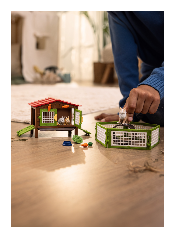 Schleich - Rabbit Hutch - Image