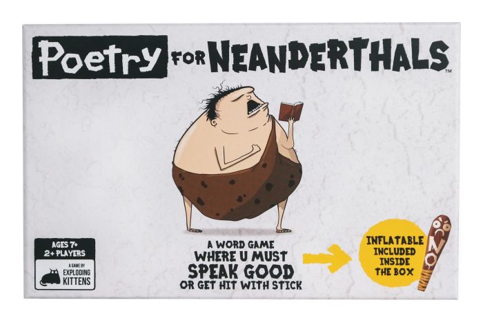 Poetry for Neanderthals