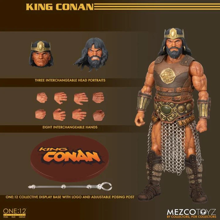 Mezco King Conan One:12 Collective King Conan