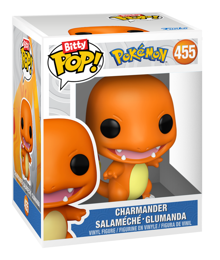 Bitty Pop! - Pokemon - Charmander 4 Pack - Image