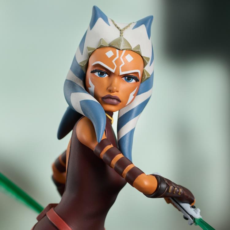 Star Wars Clone Wars Gallery Ahsoka Figure Diorama