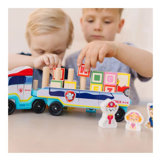 Melissa & Doug Paw Patrol ABC Block Truck