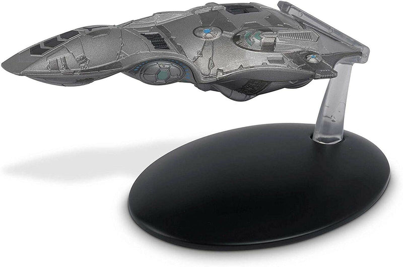 Professor Gegen's Voth Research Vessel Starship Die-Cast Model (Eaglemoss / Star Trek), side angle