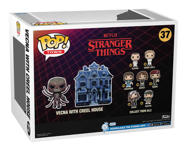 Pop! Town - Stranger Things Season 4 - Creel House with Vecna - Image