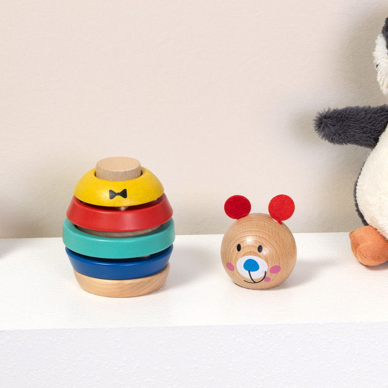 Wooden Bear Shape Tower