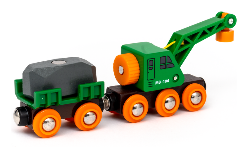 Brio World Clever Crane Wagon - Image