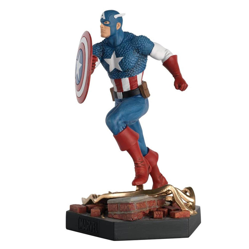 MARVEL VS. CAPTAIN AMERICA 1:16 Scale Dynamic Statue Figure MVSEN002 (Eaglemoss)