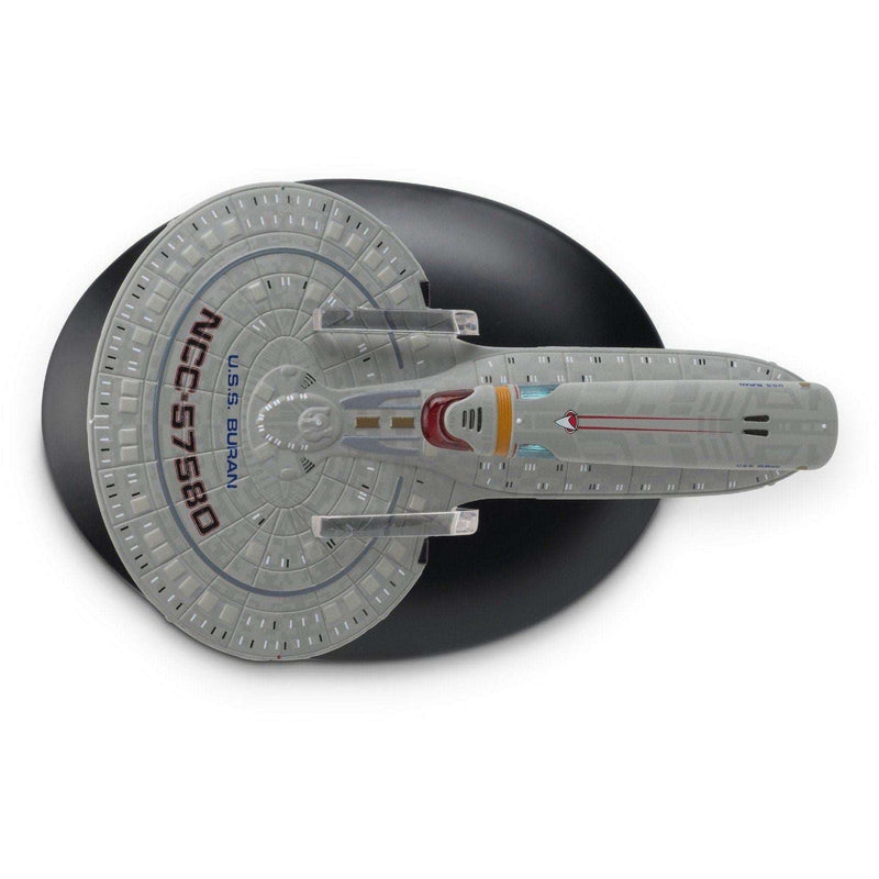 Challenger Class Starship Model Die Cast Ship (Star Trek), rear view