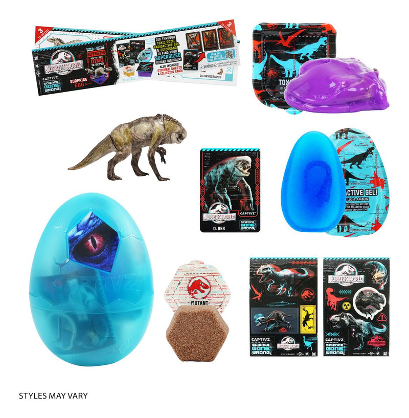 Jurassic World Captivz Science Gone Wrong Eggs - Image