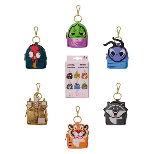 Loungefly - Disney Princess Sidekicks Bag Charms