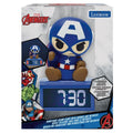 Marvel Captain America Alarm Clock With Night Light