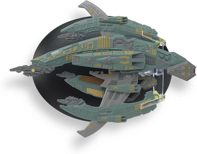 Breen Warship Starship Die-Cast Model (Eaglemoss / Star Trek), rear view