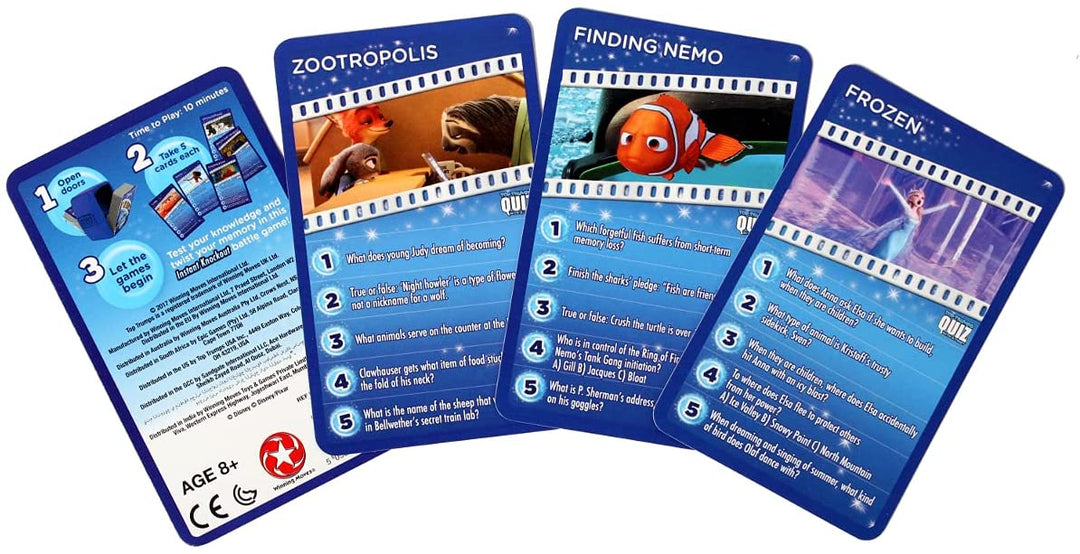 Top Trumps Quiz Disney