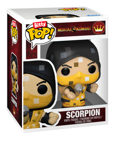 Mortal Kombat - Scorpion Funko Bitty Pop! Arcade Vinyl Figure