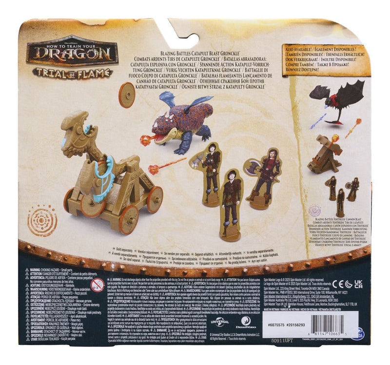 Dreamworks Dragons Gronckle Catapult Launch - Image