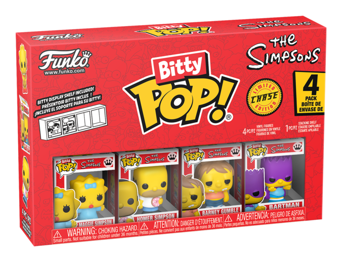 Bitty Pop! - The Simpsons - Maggie 4 Pack - Image