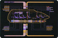 Cargo Shuttle Type 9A Shuttle Model Die Cast Shuttlecraft Ship (Eaglemoss / Star Trek), alternate view