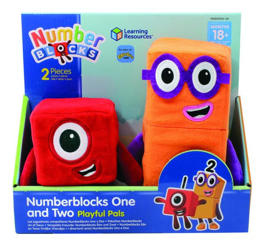 Numberblocks One & Two Playful Pals Plush