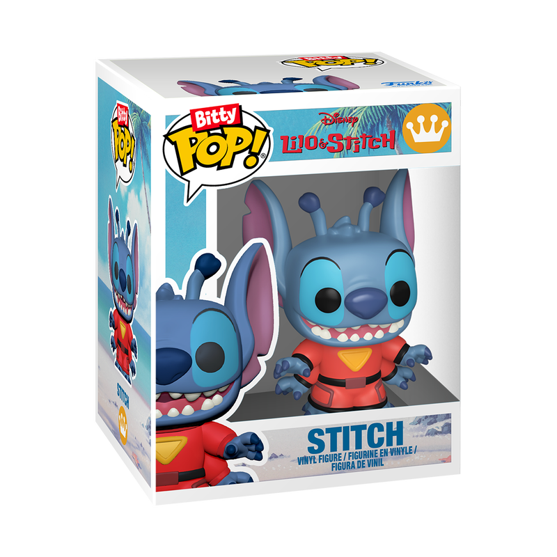 Bitty Pop! & Accessory - Disney - 626 Stitch & Keychain