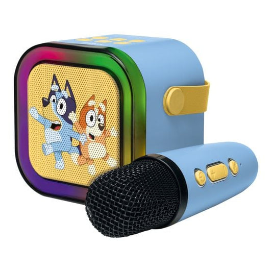 Bluey Portable Karaoke Speaker & 1 Wireless Microphone
