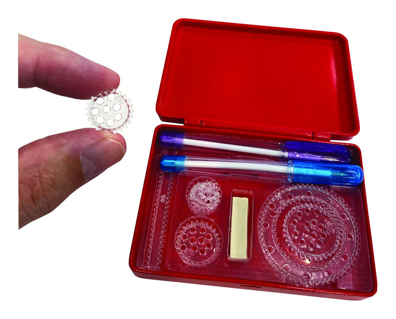 World's Smallest Spirograph, rear view