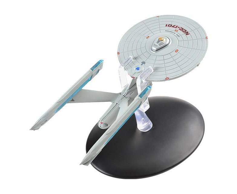 U.S.S. Enterprise NCC-1701 (2271) Refit TMP Model Diecast Ship (Eaglemoss / Star Trek) Boxed 2021 Wave 3 Edit, alternate view