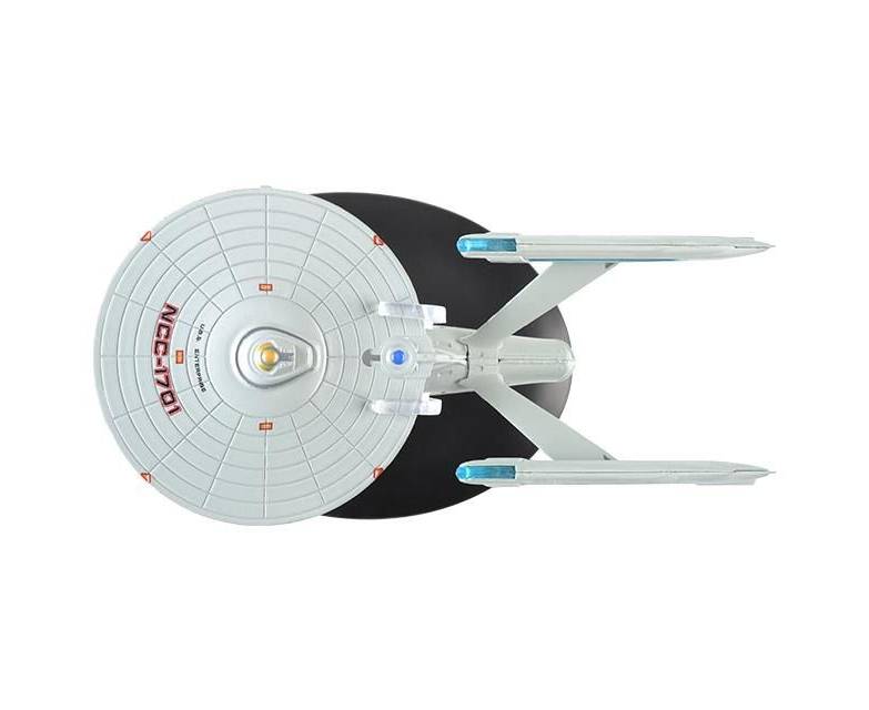 U.S.S. Enterprise NCC-1701 (2271) Refit TMP Model Diecast Ship (Eaglemoss / Star Trek) Boxed 2021 Wave 3 Edi, close-up detail