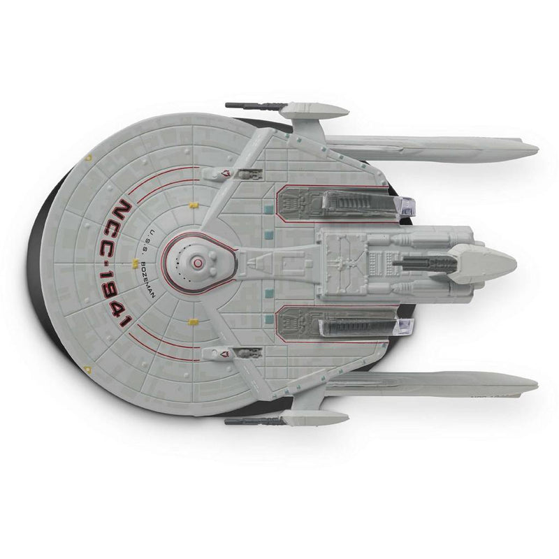 U.S.S. Bozeman NCC-1941 (Soyuz Class) Model Diecast Ship (Eaglemoss / Star Trek), close-up detail