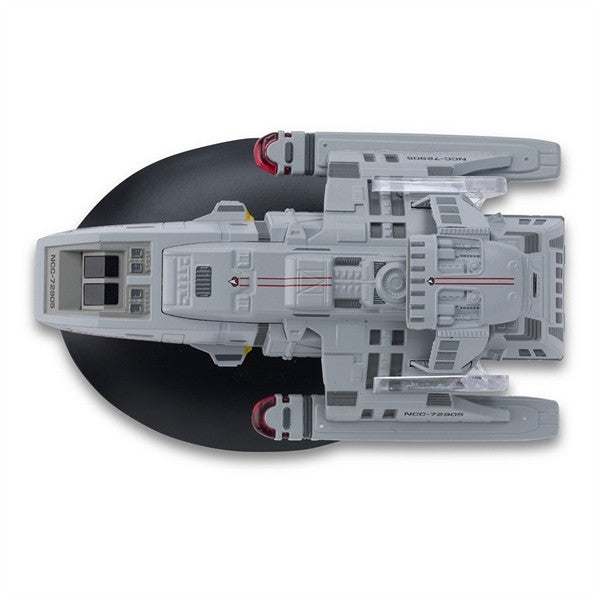 Starfleet Runabout (U.S.S. Orinoco NCC-72905) Model Diecast Shuttle Ship (Eaglemoss / Star Trek), side angle