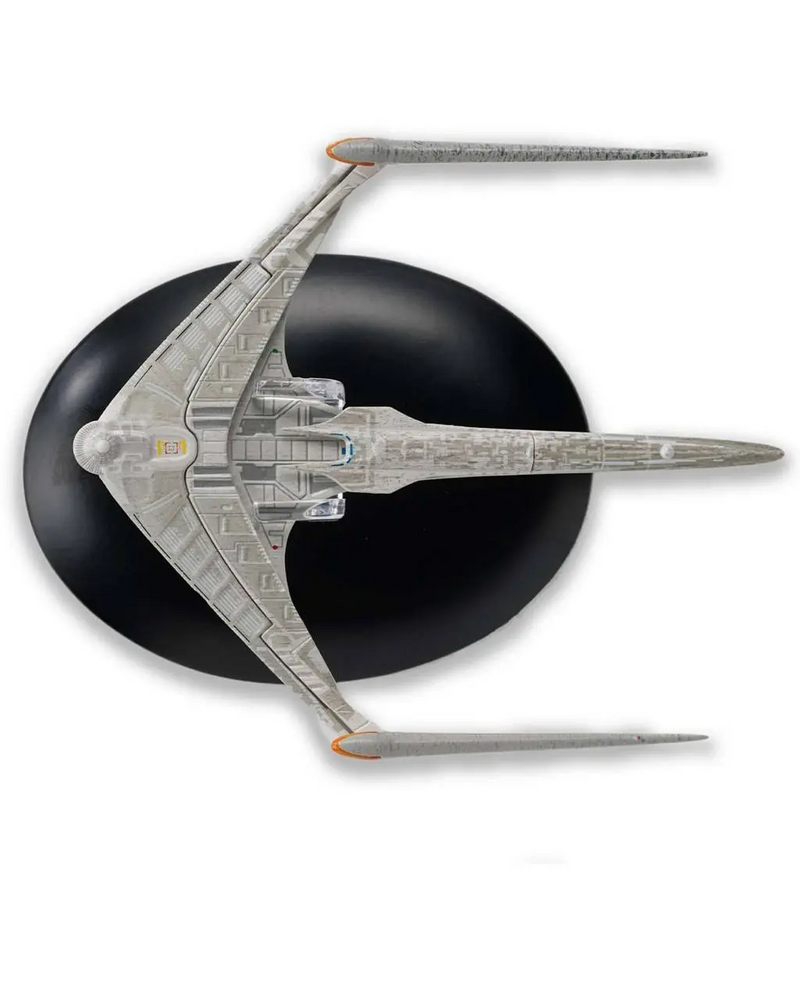 U.S.S. Altair (Doug Drexler’s Voyager Concept) Model Die Cast Ship BONUS ISSUE (Eaglemoss / Star Trek), side angle