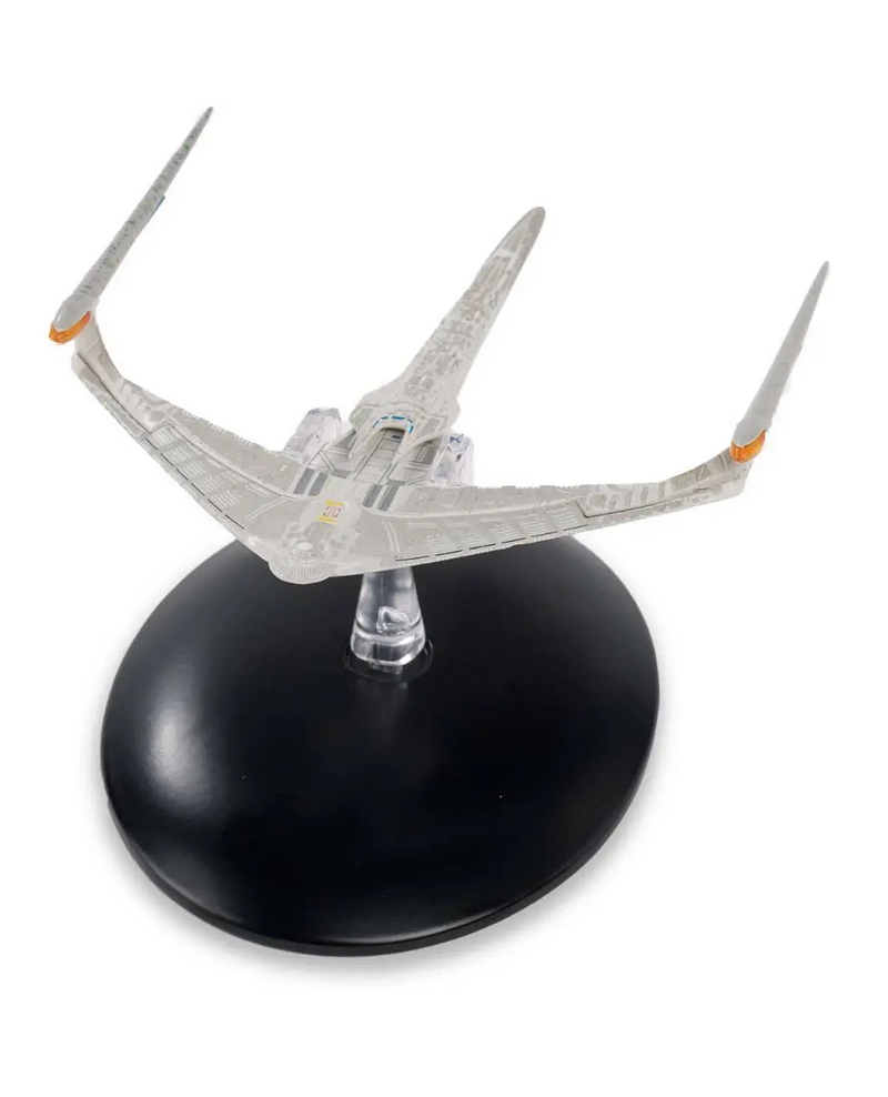 U.S.S. Altair (Doug Drexler’s Voyager Concept) Model Die Cast Ship BONUS ISSUE (Eaglemoss / Star Trek), in display