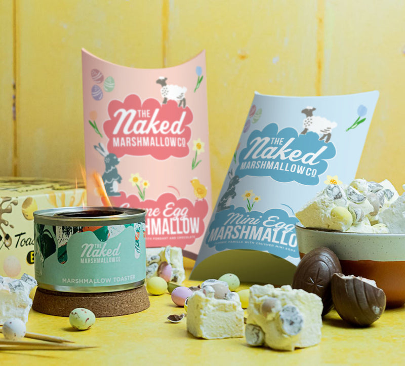 Easter Edition Gourmet Marshmallow Toasting Gift Set collectible from THE MARSHMALLOW FACTORY