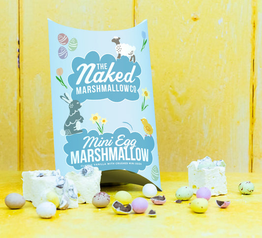 Mini Egg Gourmet Marshmallows collectible from THE MARSHMALLOW FACTORY