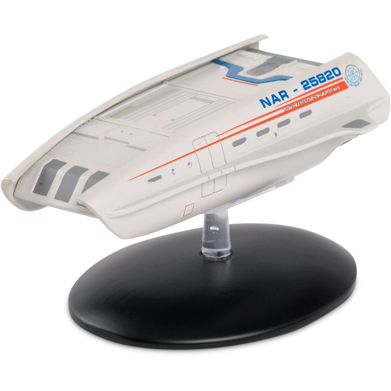 Shuttlecraft Set 2 (Executive Shuttle, Pod 1, 03 Hawking & 02 Aldrin) Model Die Cast Ships STDC705 (Eaglemoss, packaging shot
