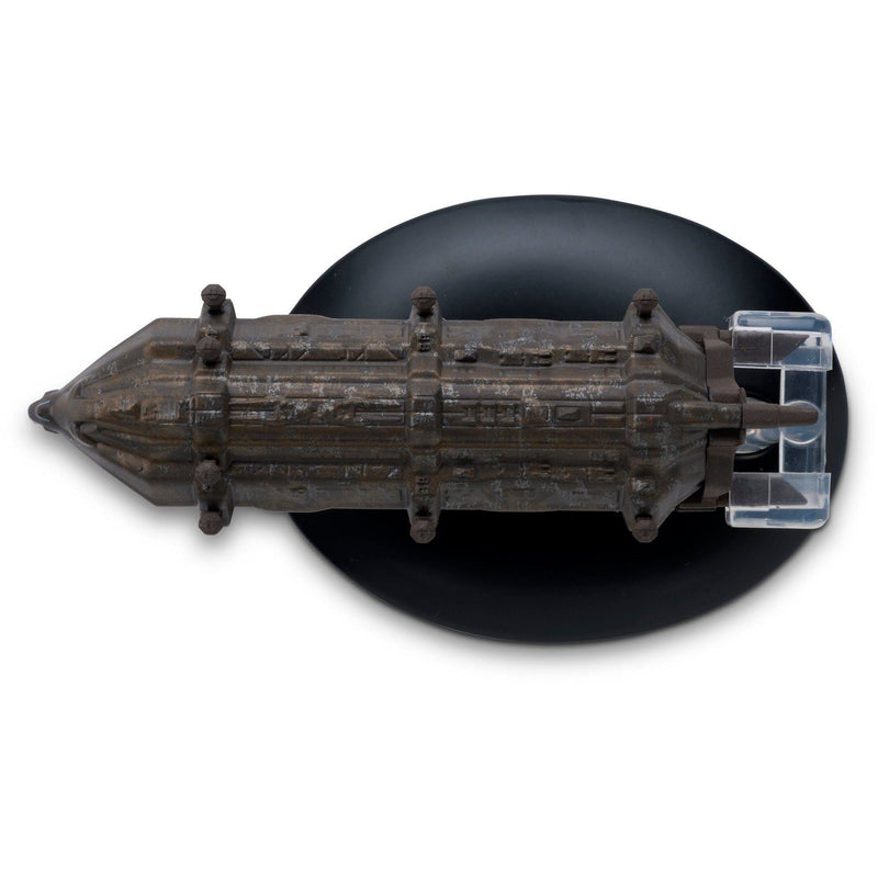 Malon Freighter Model Die Cast Ship (Eaglemoss / Star Trek), in display