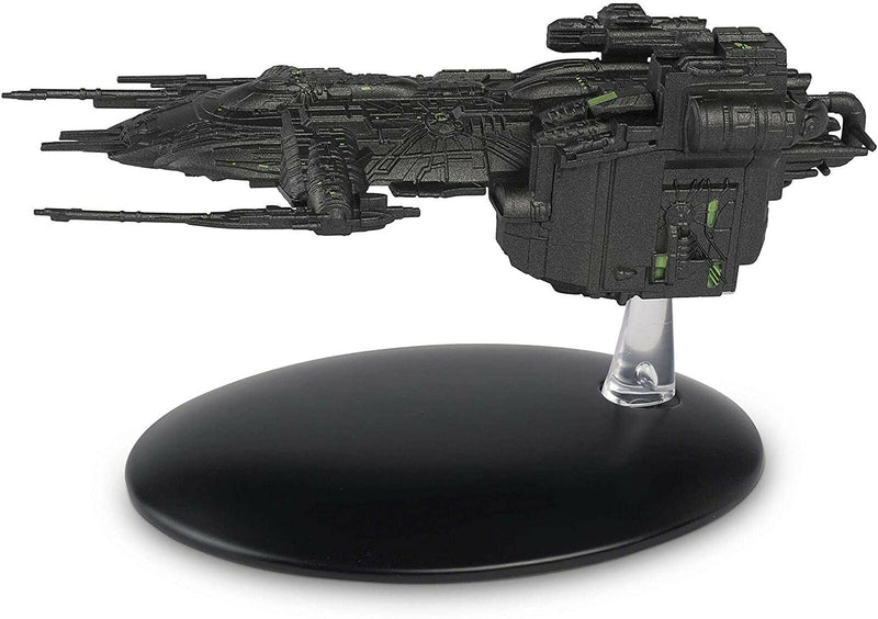 Assimilated Arctic One Starship Die-Cast Model (Eaglemoss / Star Trek), rear view