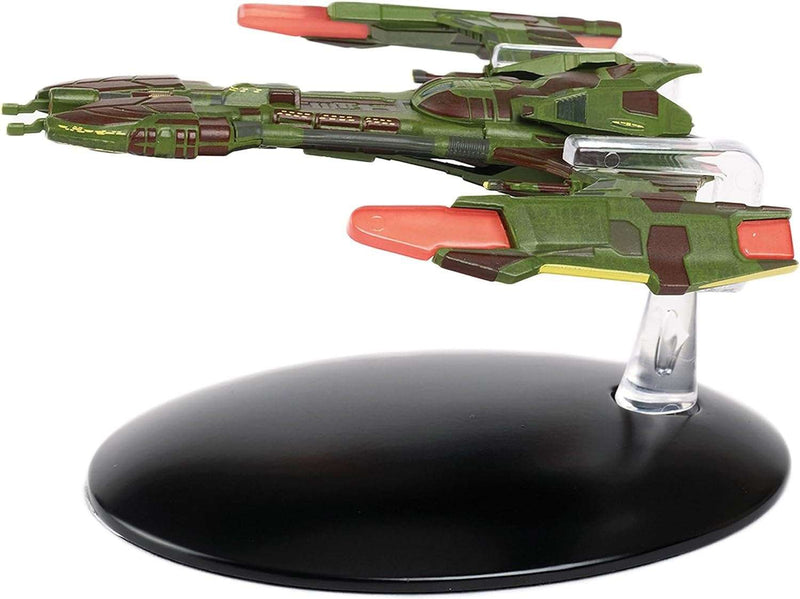I.K.S. Mat'ha-class Klingon Raptor Diecast Model Ship STO (Eaglemoss / Star Trek), rear view