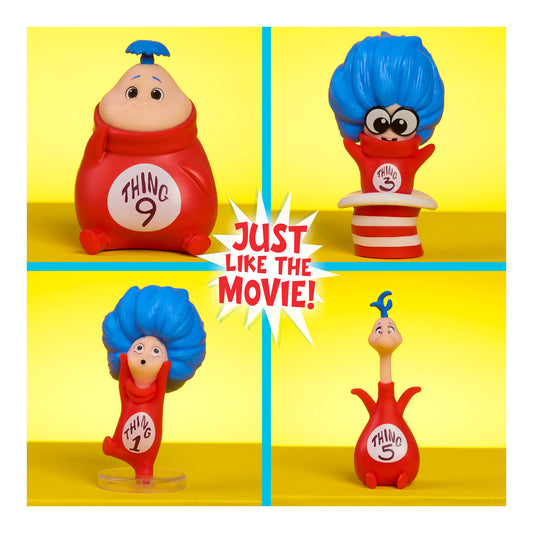 Dr. Seuss Cat in the Hat Mini Collectible Figures