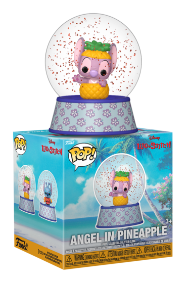 Mini Glitter Globes - Stitch 12 Piece Assortment (Case of 12)