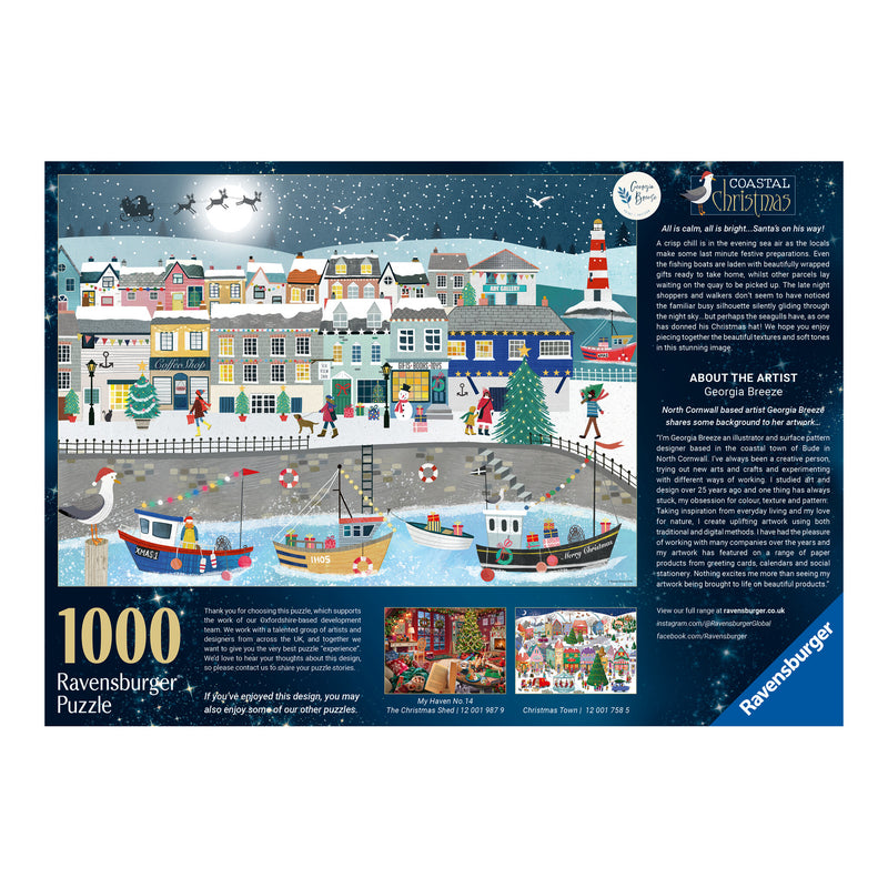 Coastal Christmas 1000 Piece Jigsaw Puzzle