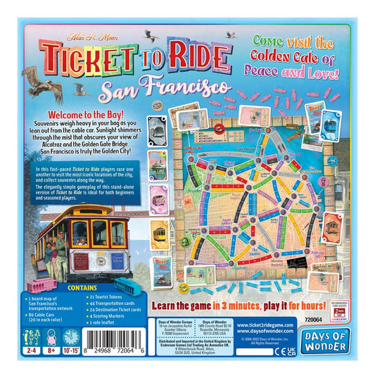 Ticket To Ride: San Francisco - Image