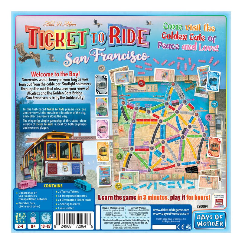 Ticket To Ride: San Francisco - Image