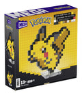 Mega - Pokemon - Pikachu Pixel Art, side angle